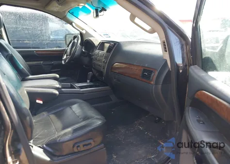 2014 Nissan Armada Platinum z USA, uszkodzony, nr VIN 5N1BA0ND7EN604166